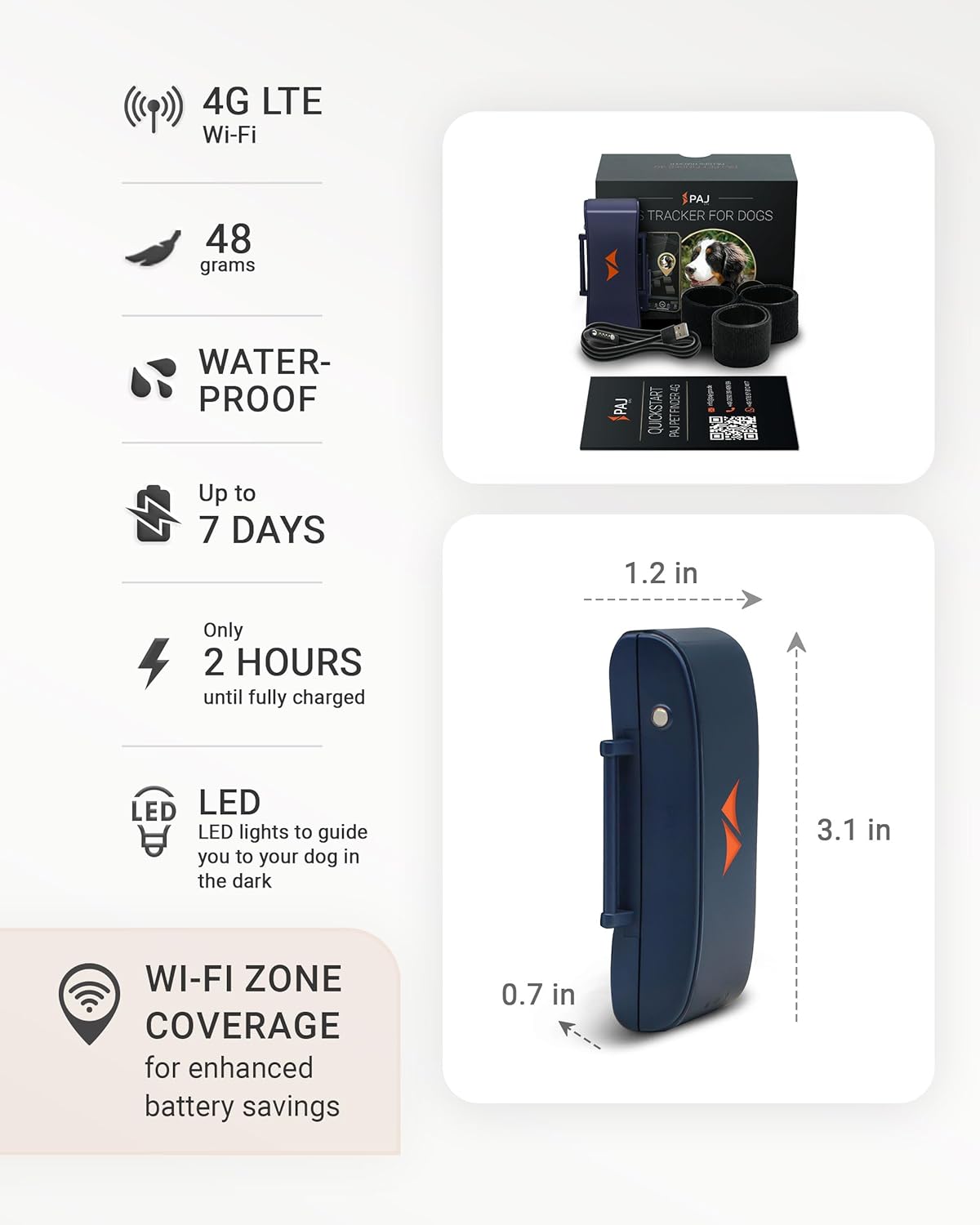 PAJ GPS Tracker for Dogs