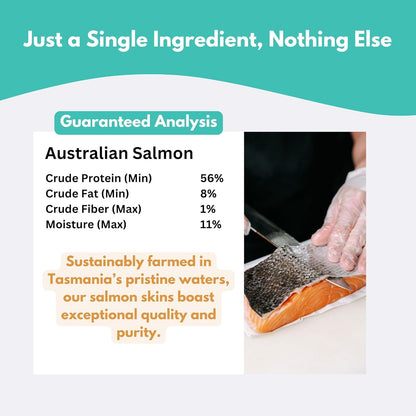 Alfie’s Australian Salmon Skin Treats