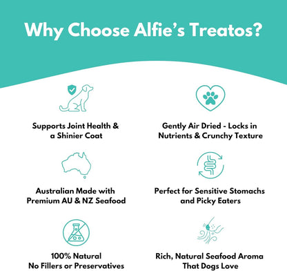 Alfie’s Australian Salmon Skin Treats