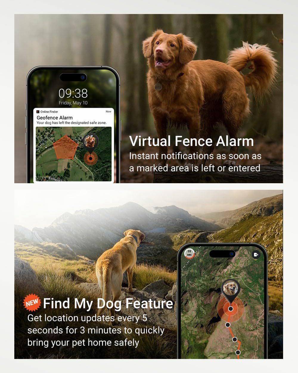  PAJ GPS Tracker for Dogs