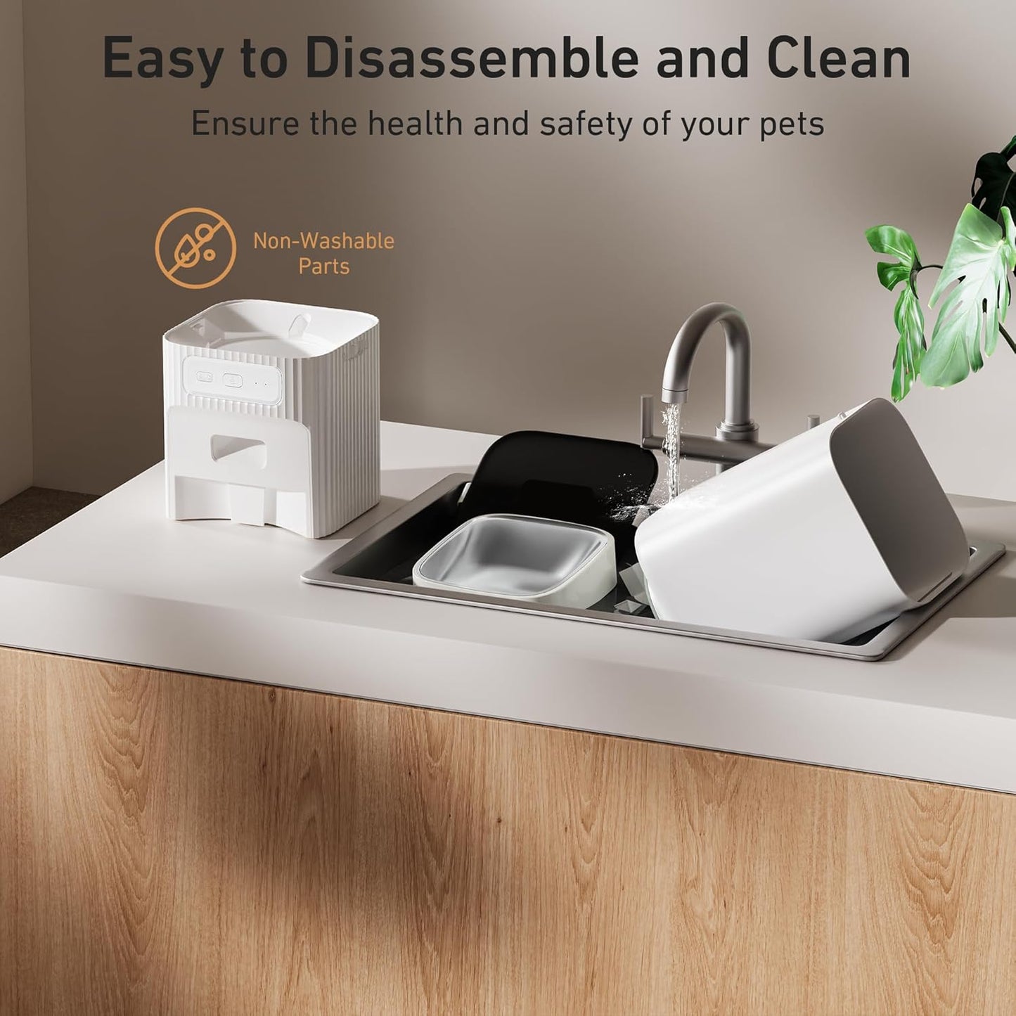 Yuposl 5G WiFi Automatic 7L Dog Feeder