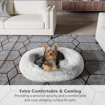  Lumewave Calming Donut Dog Bed