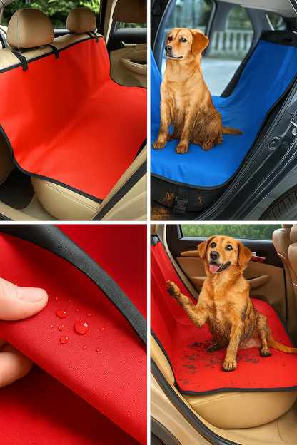 PoochLife™ Backseat Protector – No Mess, No Stress