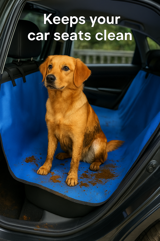 PoochLife™ Backseat Protector – No Mess, No Stress