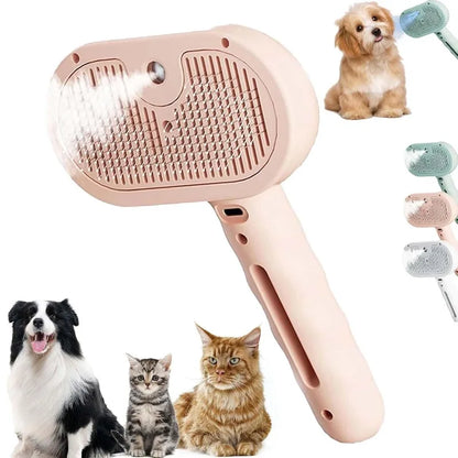 Steam Brush for Dogs & Cats Fresh - Fur Shower Brush Lettuce 